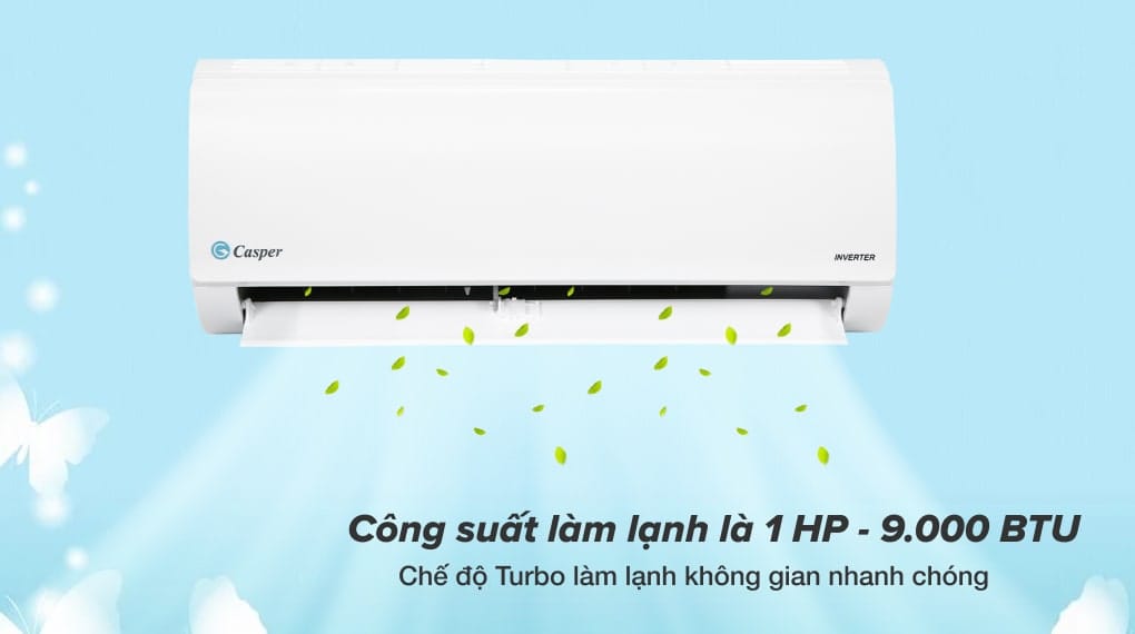 Máy lạnh Casper Inverter 1 HP IC-09TL32 - Công nghệ làm lạnh