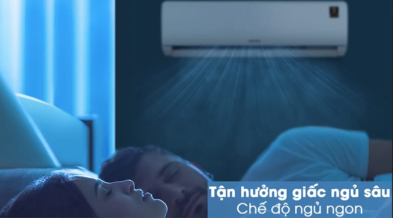 Máy lạnh Samsung Inverter 1 HP AR09TYHQASINSV - Chế độ ngủ ngon